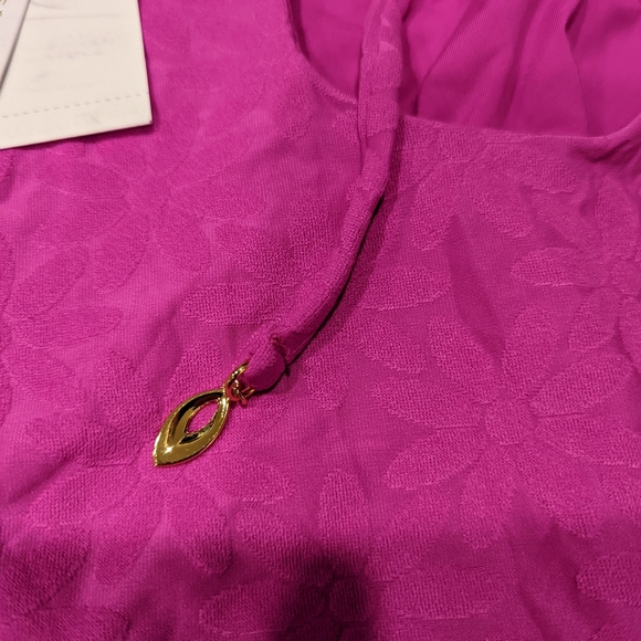 Bright Purple Hue One Piece Swimsuit - Picture 6 of 7